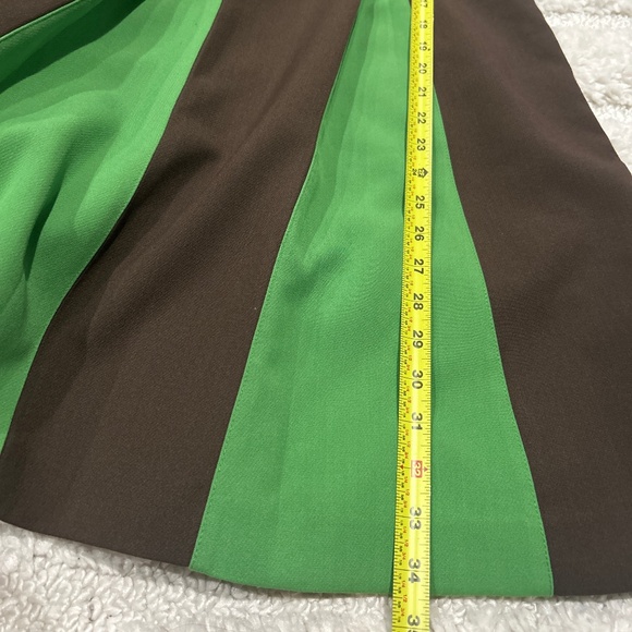 Tuckernuck Demitasse Griffiths Sleeveless Lined Mock Neck Dress Brown Medium - Picture 10 of 10